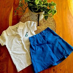 Girl Scout Daisy Polo and Skirt